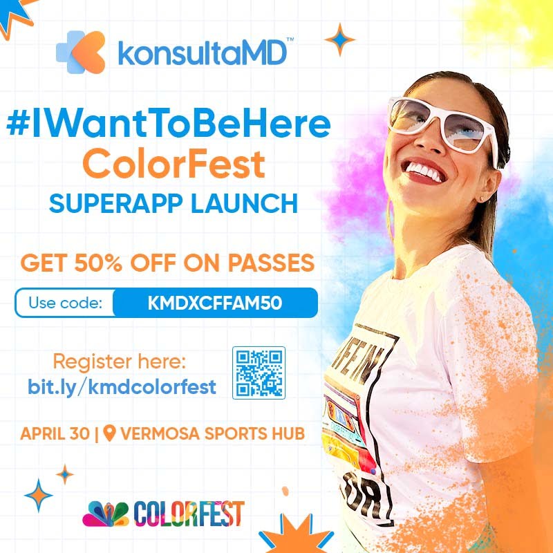 Joining KonsultaMD’s #IWantToBeHere ColorFest Run? This guide will help you gear up
